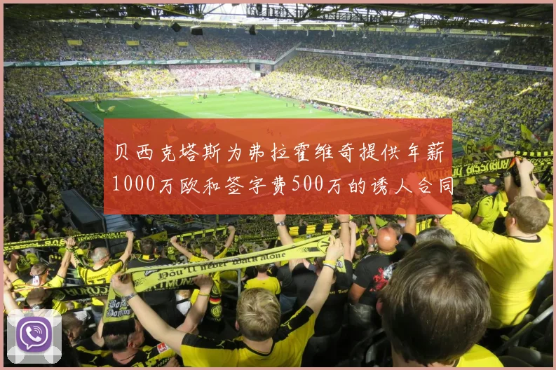 贝西克塔斯为弗拉霍维奇提供年薪1000万欧和签字费500万的诱人合同